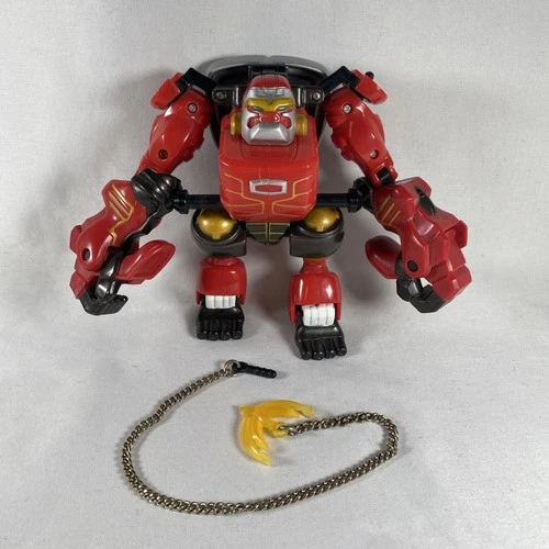 Vintage Bandai Power Rangers Wild Force Kongazord Gorilla & Banana Chain Weapon