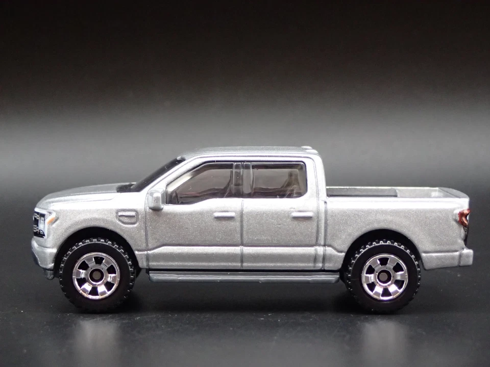 2022-2025 FORD F150 Rayo Camioneta Pickup Plata 1/64 Escala Metal Modelo Coche - Imagen 3 de 4