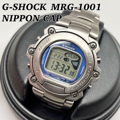 時計 CASIO G-SHOCK MRG-1001 NIPPON CUP Casio G-SHOCK MRG-1001 NIPPON CAP Titanium Watch Rare Excellent