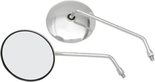 Emgo Chrome Mirrors for Yamaha DTs/XT500 #341-26290-10/01-00