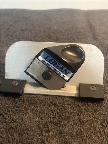 Logan Graphic Products Model 302 Bevel Mat Cutter.  Uses Blade #270