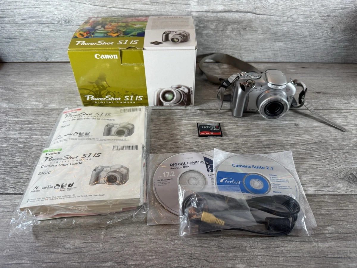 Canon PowerShot S1 IS Digital Cameras for Sale | Shop New & Used