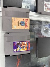 Faxanadu & Strider Bundle (NES, 1989) Clean Label  Tested Working