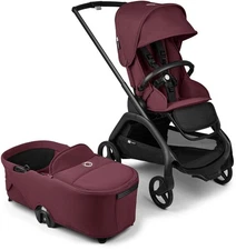 Bugaboo Dragonfly Complete and Bassinet Stroller - Black Cherry BrandNew in box!