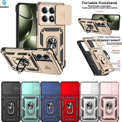 Hülle für Xiaomi 14T Pro 14T 13 Poco X7 Pro 5G Ring Luxury Back Case Handyhülle