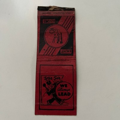 Carroll's Hotel 103 S Lincoln Ave O'Fallon IL Vintage Matchbook Cover SMB8-5
