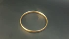 Australian 1900-1920 Flappers 9ct Gold Silv Lined Melba Arm Bangle Bracelet