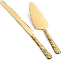 Kuchenschneider-Set Edelstahl 33Cm Tortenmesser 23,6Cm Tortenheber FüR Partys