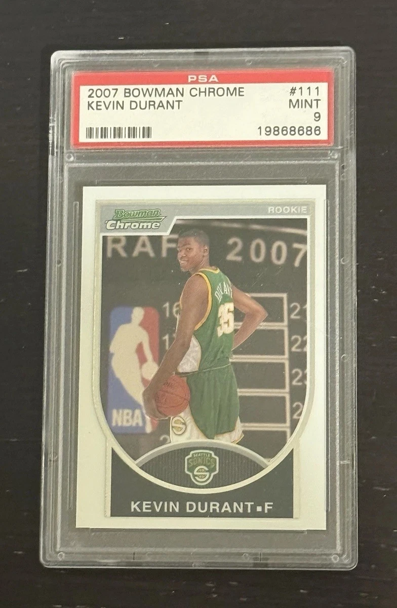 Kevin Durant Professional Sports Authenticator (PSA) Basketball