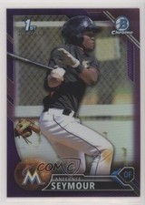 2016 Bowman Chrome Prospects Purple Refractor /250 Anfernee Seymour #BCP21 c5r