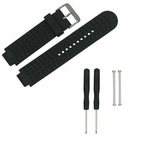 For Garmin APPROACH S2/S4 Watch Silicone Watch Band Strap With Pins & Tools - Picture 13 of 20