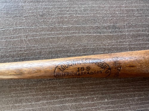 VINTAGE JOHN JOHNNY MIZE YANKEES HILLERICH & BRADSBY BASEBALL BAT 33" - Picture 3 of 11