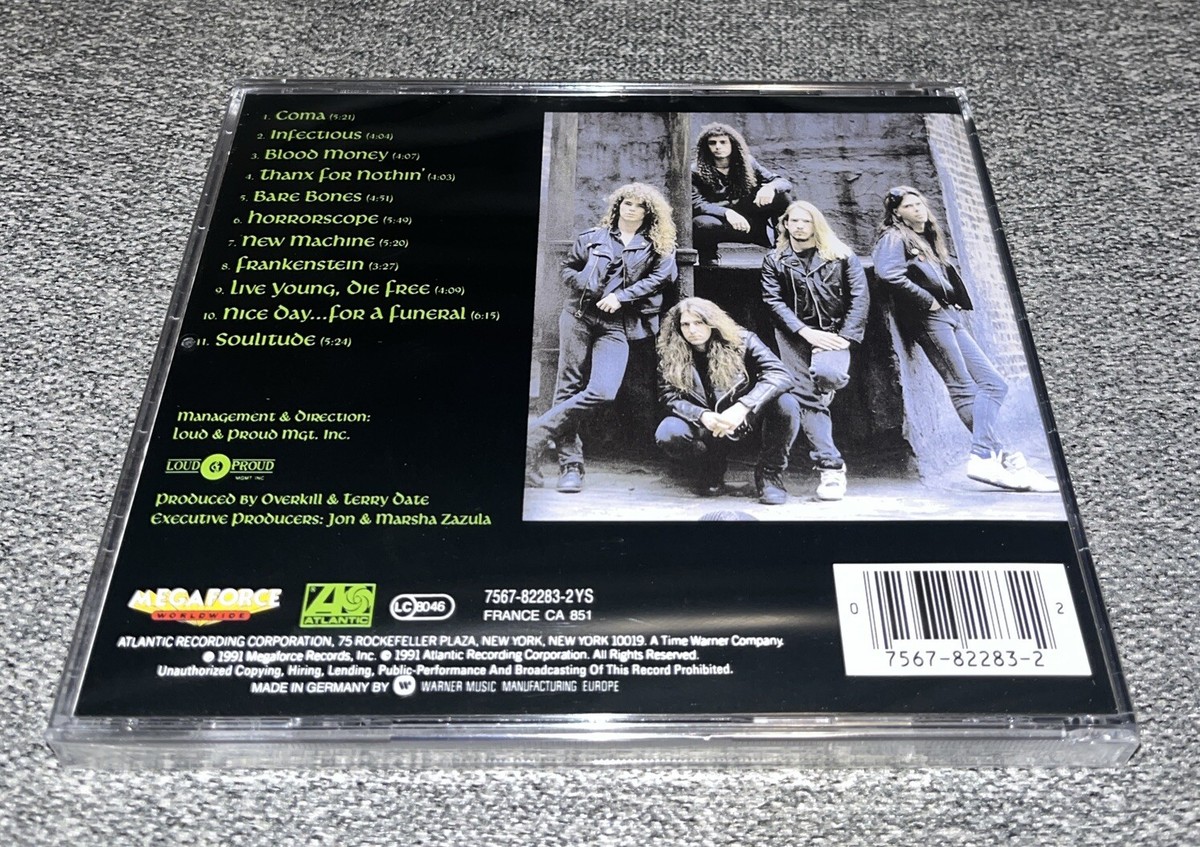 Horrorscope by Overkill (New CD)⭐️Buy Any 3 Get 1 Free