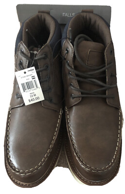 Brand New W/ Tags & Box Falls Creek Mens Casual Stoke Brown Sz 10M Shoes/Boots!