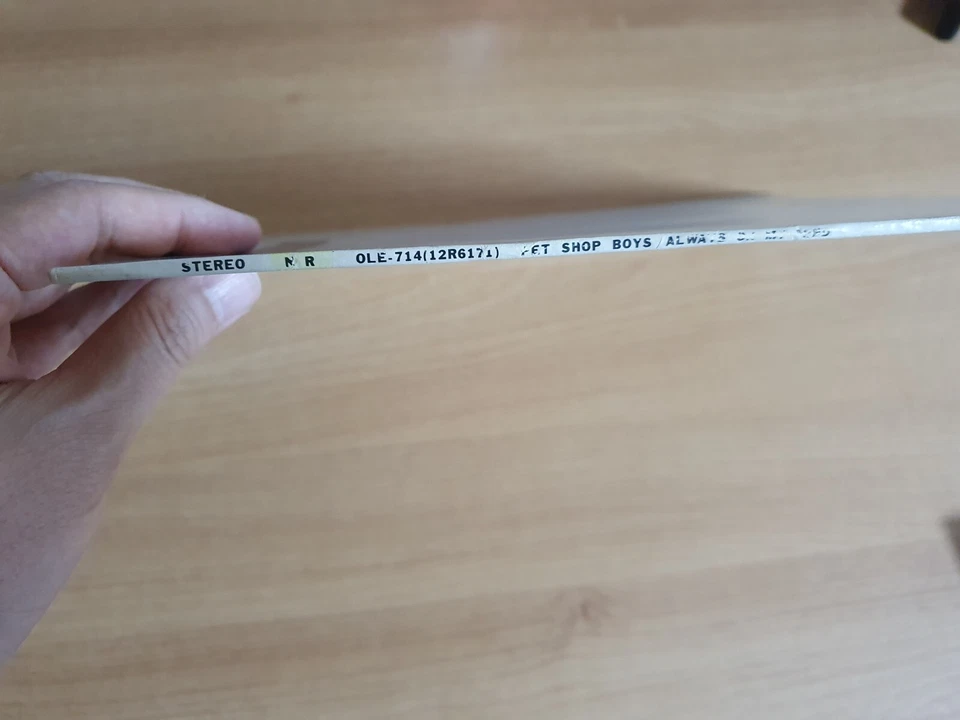 Pet Shop Boys - Always On My Mind Rare Korea Single Vinyl LP 1988 RARE SLEEVE - Imagem 4 de 4