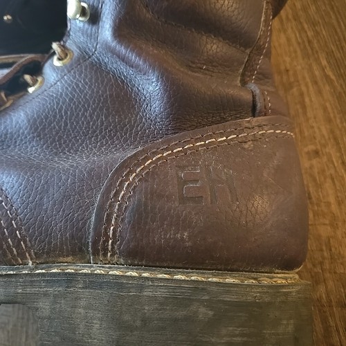 Carolina Schuh 505 8 Zoll Arbeitsstiefel Met Guard braun Größe 10,5 D Union Made USA - Bild 7 von 8