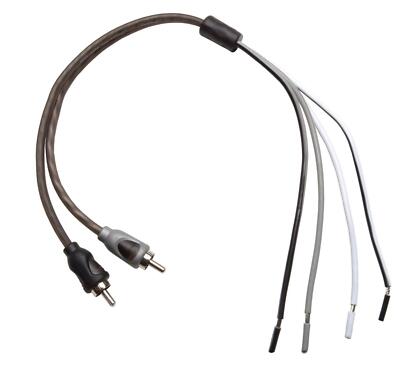 ROCKFORD FOSGATE RFI2SW RCA Adapter High Level Adapter 2 x Male / Cinch Stecker