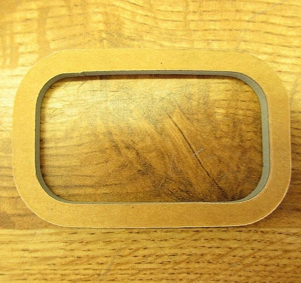 NEW 1969 &1970 CADILLAC DEVILLE FLEETWOOD CALAIS LICENSE LENS W/ NOS GASKET Foto 4 de 4