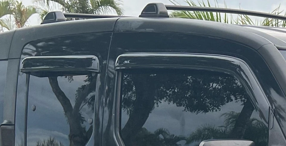 Protectores de lluvia contra humo con cinta AVS 3M viseras de ventilación sombra para Honda Element 2003-2011 Foto 3 de 4