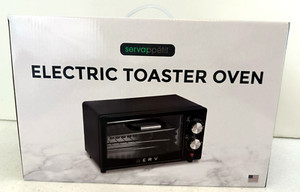 Servappetit ~ Grille-pain électrique ~ noir ~ Compact ~ Nouveau dans la boîte
