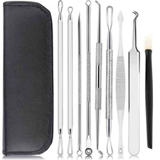 Blackhead Acne Comedone Face Cleaning Tools Pimple Extractor Acne Removal Kit