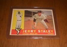 1960 CHICAGO WHITE SOX JERRY STALEY TOPPS BASEBALL CARD #510