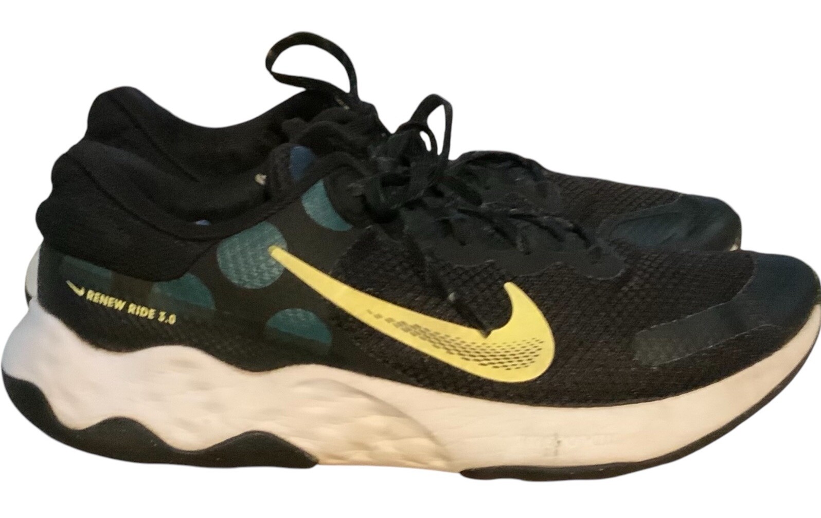 SAOLA Nike Renew Ride 3.0 Comfort nere taglia 11.5 uomo usate