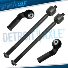 Front Inner + Outer Tie Rod Ends for 2005-2008 2009 2010 2011 Volvo V50 S40 C70