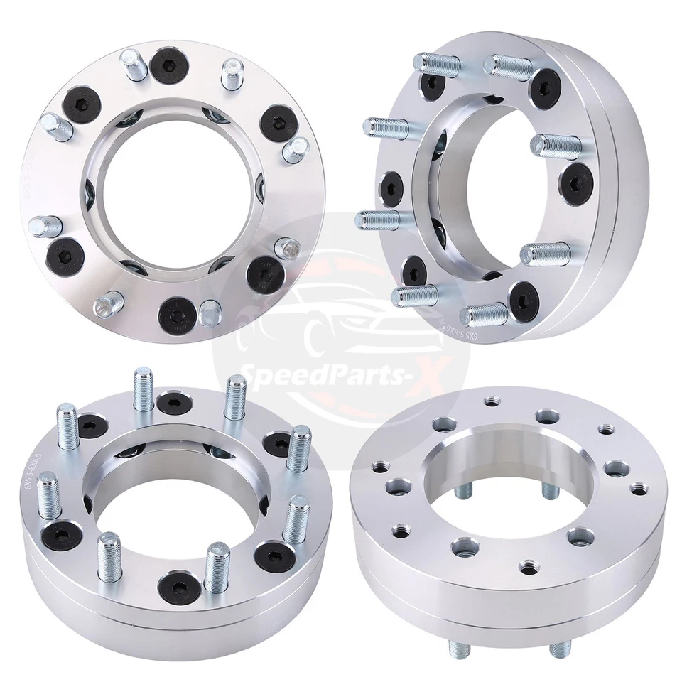 Wheel Adapters 4x For 1992-2000 Chevrolet K2500 6.5L - Imagem 3 de 4
