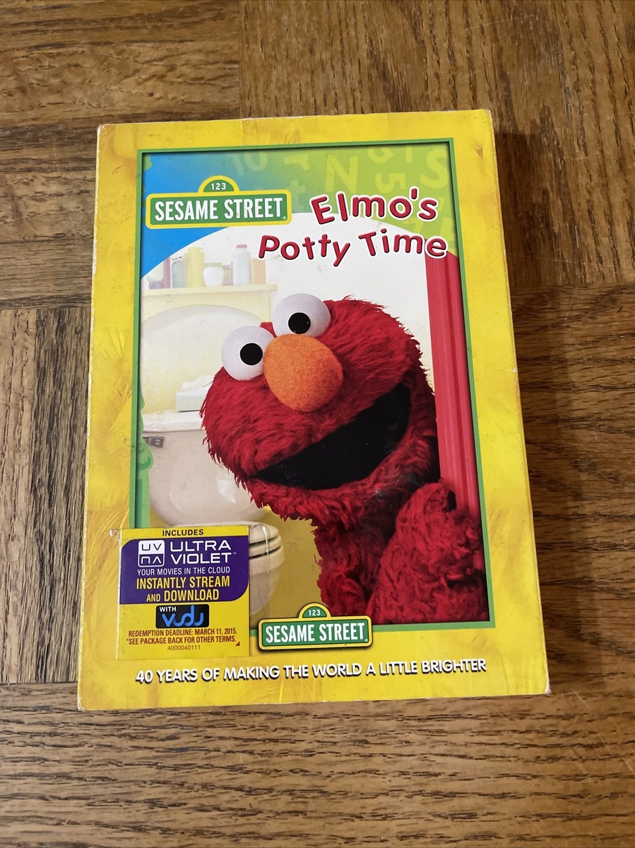 Sesame Street Elmos Potty Time DVD 828768411599| eBay