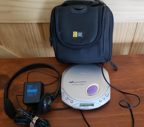 Vintage Sony D-E351 Walkman Discman ESPMAX CD-R/RW w/Case Accessories Tested Ex. - Picture 2 of 10