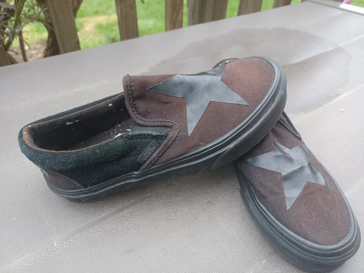Vans David Bowie Blackstar Classic Slip On Shoes Men 3.5 Woman 5