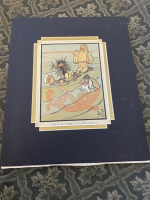 Vintage Illustration Print  Get Off  WW Denslow Billy Bounce Book P. 134 Excell.