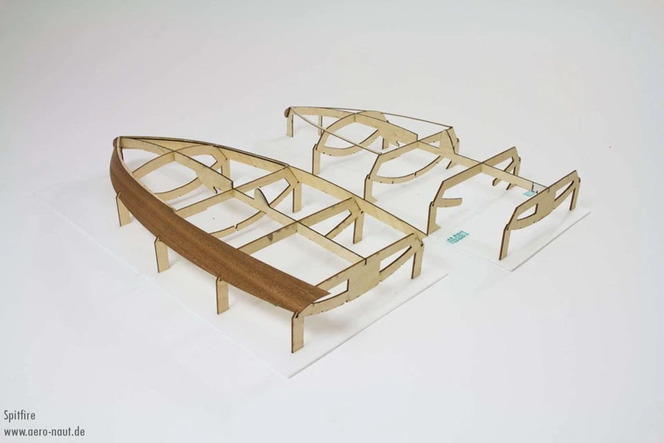 Spitfire Rennboot Bausatz Aeronaut Aero-Naut Schiff RC NEU&OVP - Bild 3 von 3