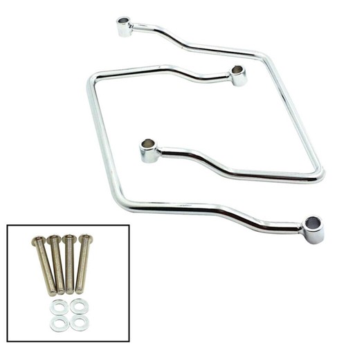Bar Mount Brackets Bag Support 16.5cm Fit For Shadow ACE 750 - Picture 5 of 6