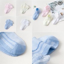 Baby White Socks Cotton Socks Children's Lace Spring Thin Summer Lace Princess