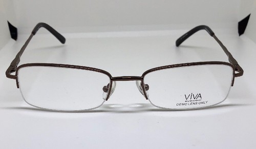 Womens Viva Eyeglasses 290 51 18 135 Brn With Embellished Sides