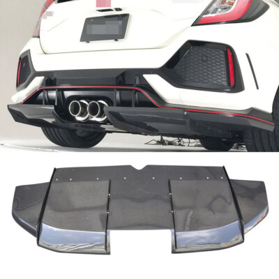 For Honda Civic 10Th FK8 Type-R 2016UP Carbon Fiber V Style Rear ...