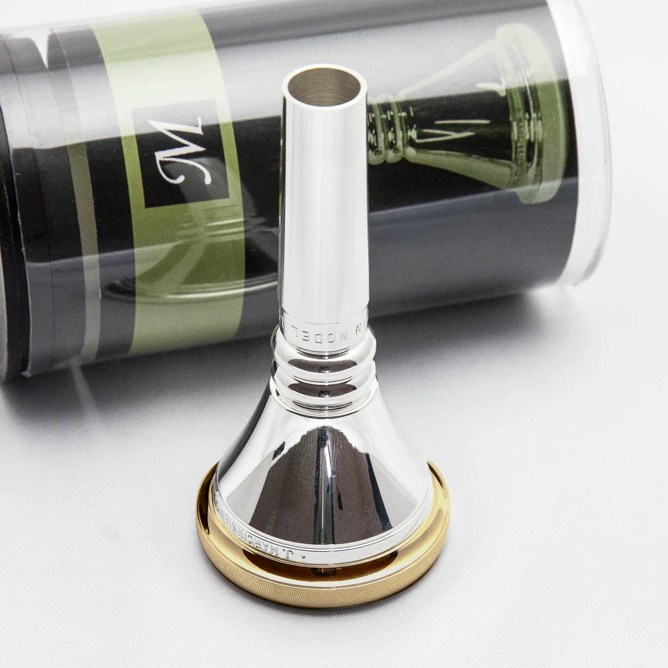 Boquilla trombón bajo borde y taza oro 24K genuino Marcinkiewicz 1-1/2G NUEVA Foto 4 de 4