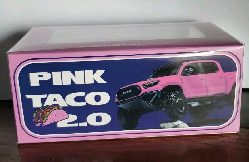 GCD トヨタ・ピンク・タコ 2.0 タコマ　プレ-ランナー・ワイドボディ 新品 DTG0019-PINK GCD ゲインコーププロダクツ 1/64 トヨタ 2.0