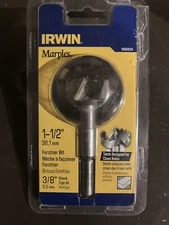 Irwin Tools Wood Drilling Forstner Bit 1966934 1-1/2"   (4" long)