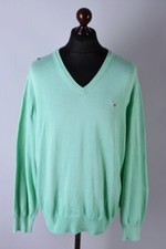 Gant V Neck Classic Jumper Size L