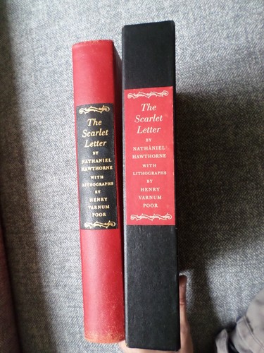 Limited Editions Club -THE SCARLET LETTER-N. Hawthorne 1964
