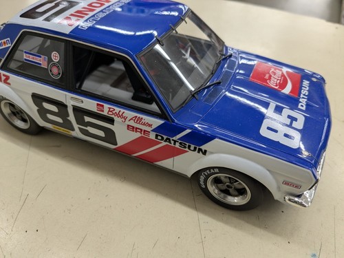 Retro Motoring 1/18 Diecast 1972 BRE Datsun 510 #85 Bobby Allison - Picture 3 of 9