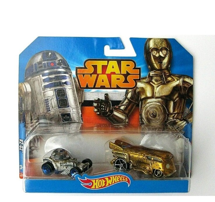 Hot Wheels Disney Star Wars Character Cars 2-Pack R2-D2 & C-3PO | eBay