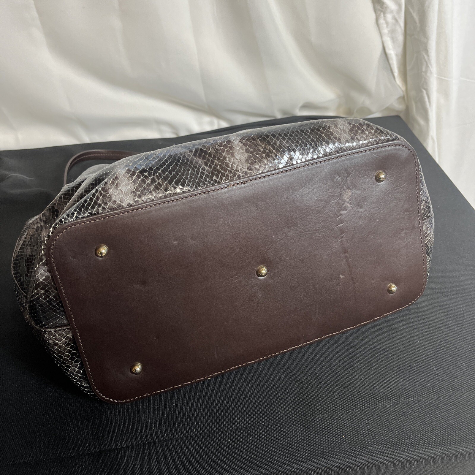 Dooney & Bourke Python Shoulder Bag Purse 9P044 CO - image 6