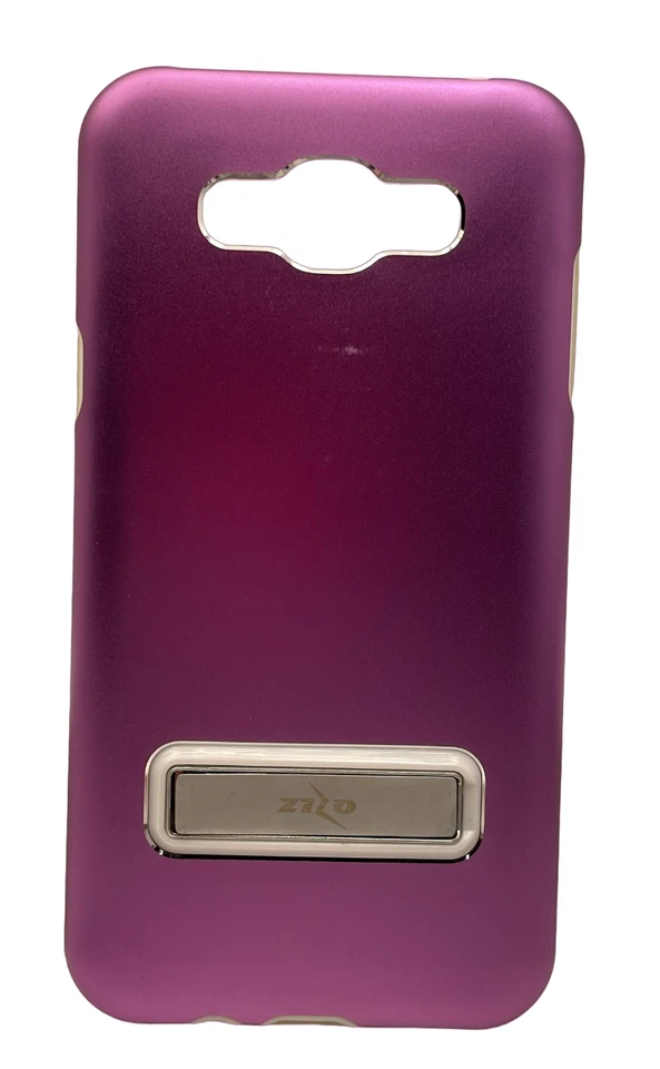 Funda Zizo Elite Series con Cristal Templado para Samsung Galaxy J7 Púrpura Foto 2 de 4