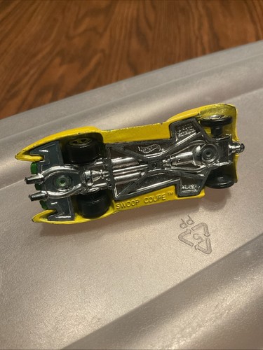 Hot Wheels SWOOP COUPE Lot Loose 1930's Ford Green Yellow - Picture 5 of 7