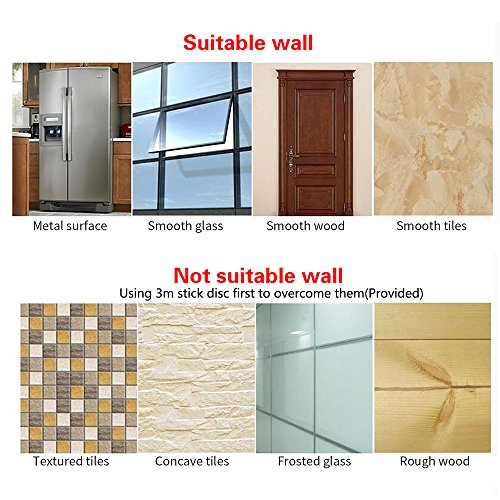 Bopai Vacuum Suction Cup Shower Head Wall Mount Holder Removable