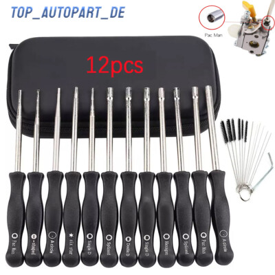 Carburetor Adjustment Tool for Common 2 Cycle Small Engine Trimmer Chainsaw 12X